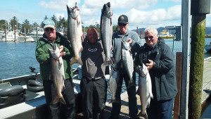 Guided Salmon Fishing Trip